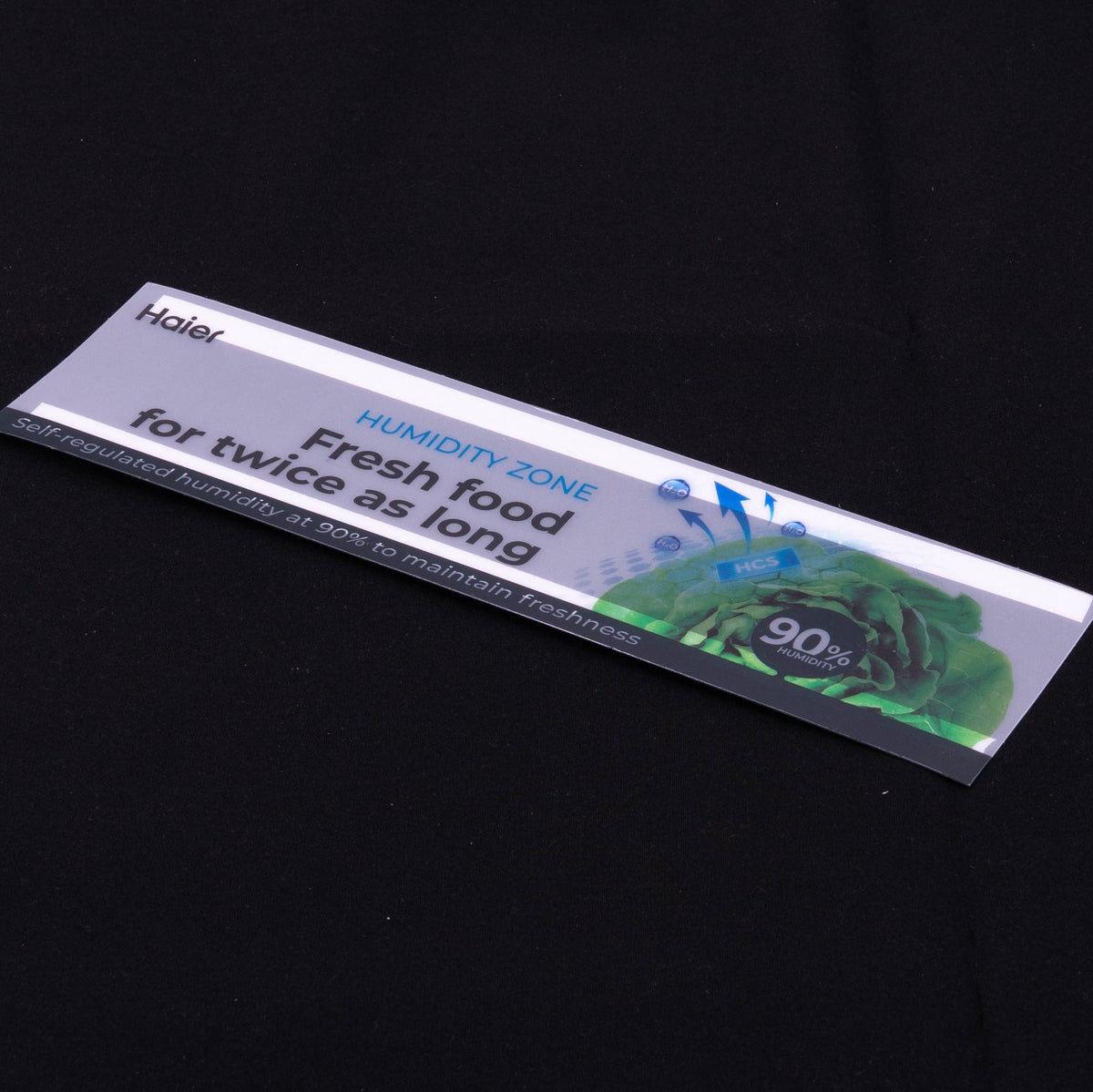 Haier - Humidity Zone POS Material