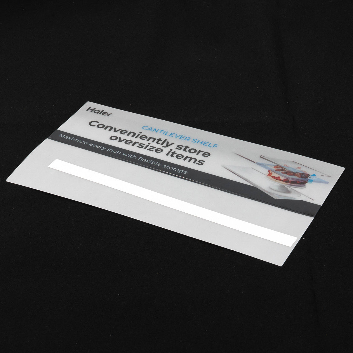 Haier - Cantilever Shelf POS Material