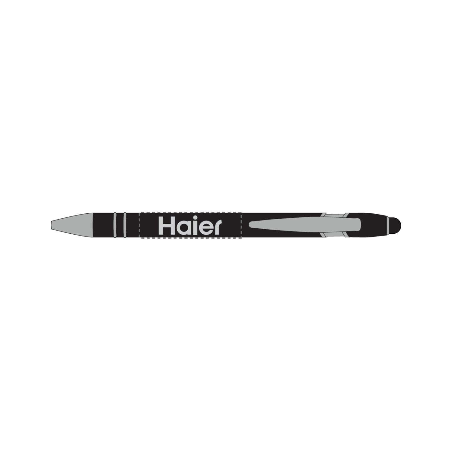 Haier - Noah Soft Touch Pen, Black